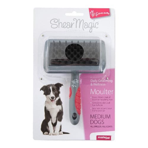 Yours Droolly Shear Magic Moult Brush, BA521, Dog Droolly brush for Medium dogs, Pet Essentials Napier, Pets Warehouse, Pet Essentials Hastings, Pet Essentials Direct