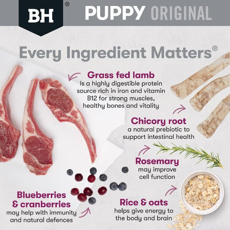 Black Hawk Medium Breed Puppy Lamb & Rice ingredients