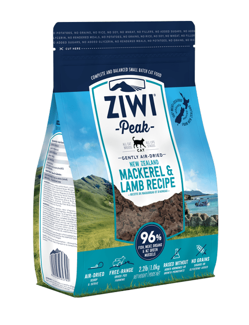 ZiwiPeak Cat Air Dried Mackerel & Lamb, Pet Essentials Napier, Pets Warehouse, Pet Essentials Porirua