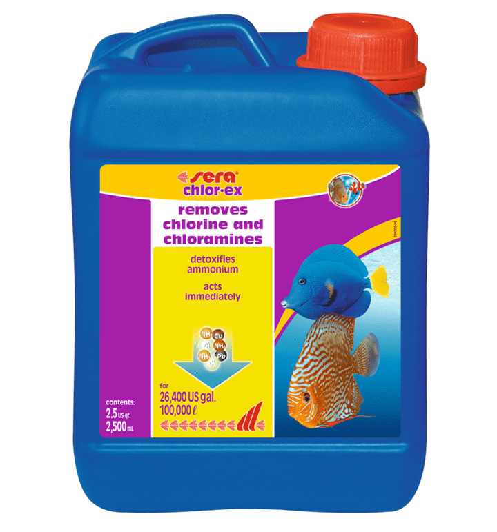 Sera Chlorex - Water Dechlorinator 2.5l bottle, pet essentials warehouse