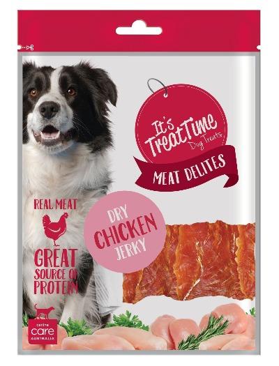 Its Treat Time Dry Chicken Jerky, Pet Essentials Napier, Pet Essentials Porirua, Pet essentials Warehouse, Pets Warehouse, Wanpy chicken jerky for dogs