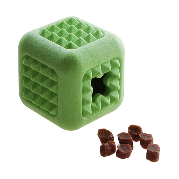 Ruff Play Foam Treat Dental Cube Dog Toy, Pet Essentials Napier, Pets Warehouse, Pet Central NZ