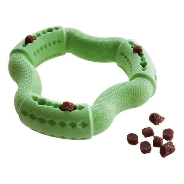 Ruff Play Foam Treat Dental Ring Dog Toy, Pet Essentials Napier, PEt Essentials, Pets Warehouse, Dental treat toy for small breed dogs