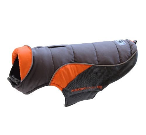 Huskimo Dog Coat Sherpa Sport Orange, Pet Essentials Warehouse