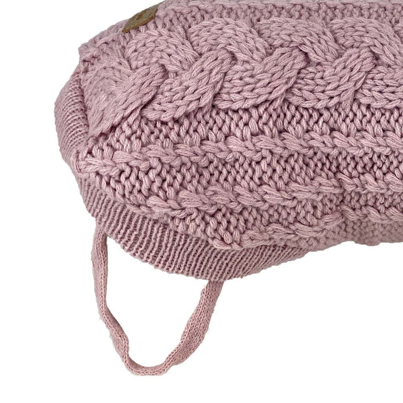 Jumper Huskimo Frenchknit Rose Pink leg loop to hold the jumper in, pet essentials 
