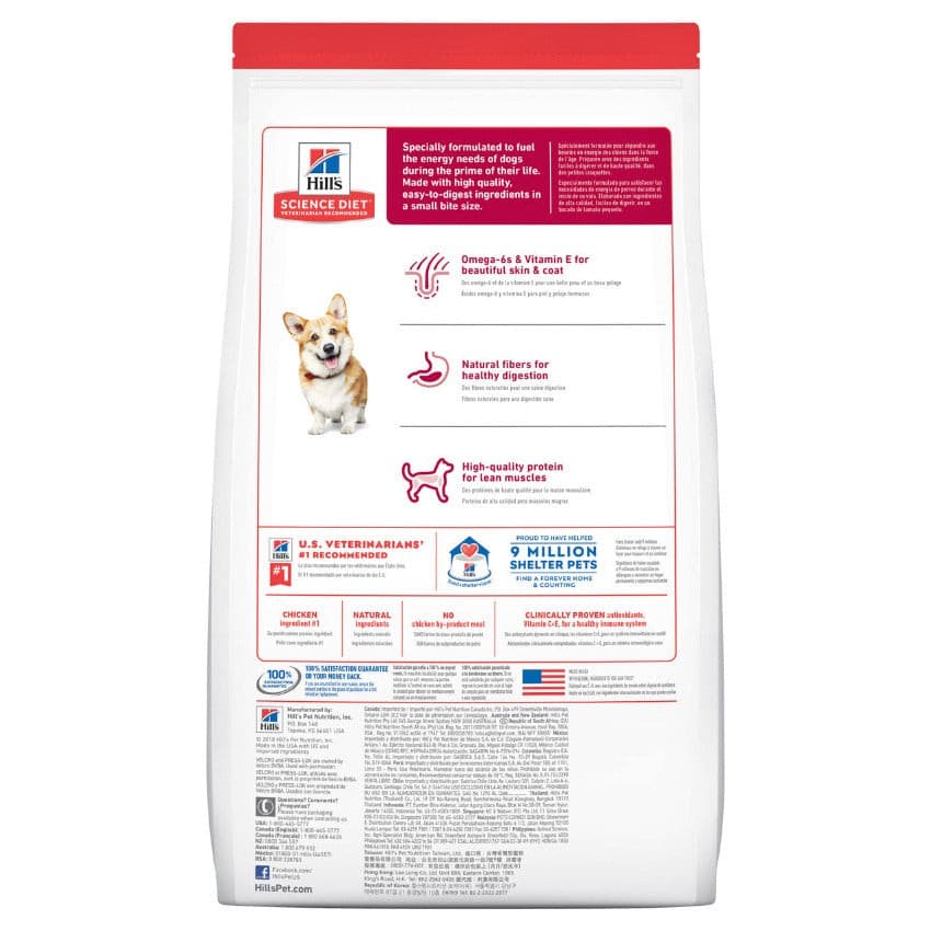 Hills Science Diet Adult Small Bites, Hills Dog Food