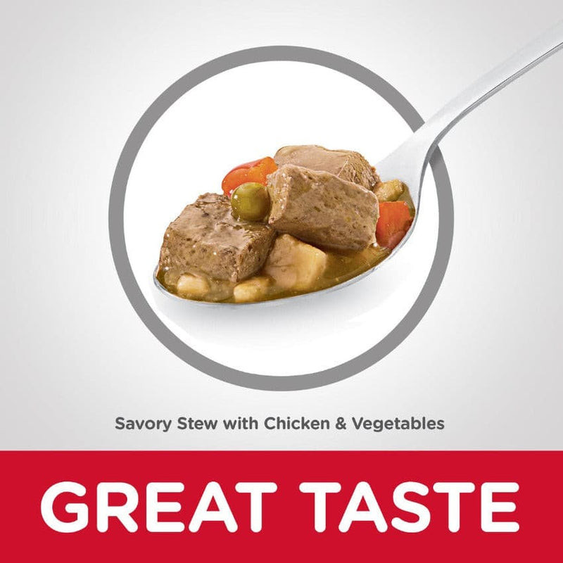 Hills Science Diet Savory Stew, Savory Stew with Chicken & Vegetables