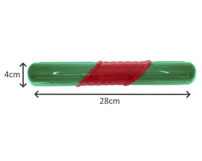 Kong Christmas Holiday Core Strength Rattelz Stick 28cm, Kong,  Chew Toys,  Pet Essentials Warehouse.