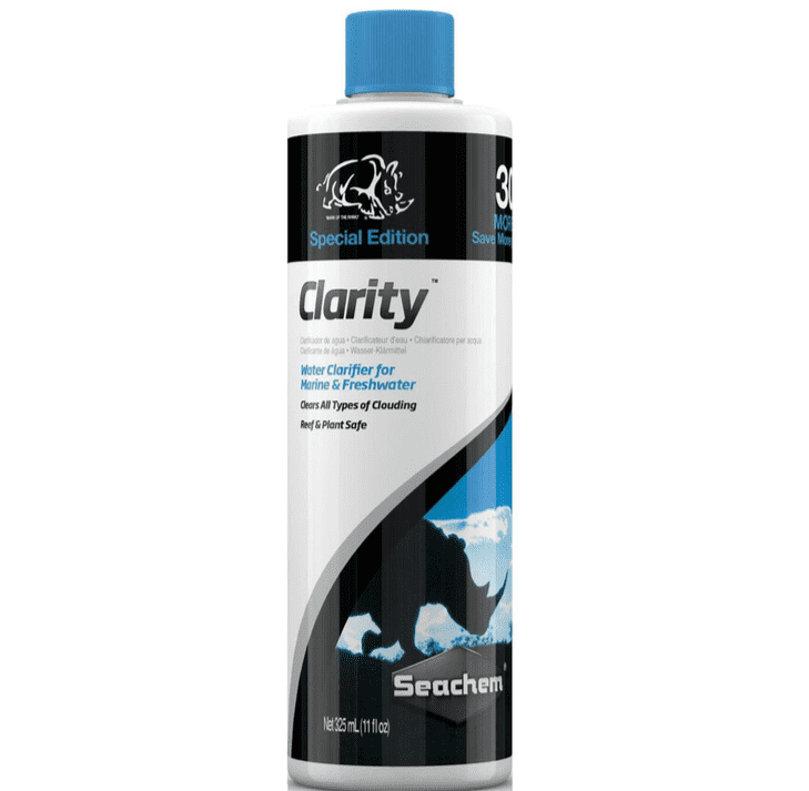 Seachem Clarity 325ml Bonus Bottle, Save the Rhino special edition, pet essentials warehouse napier