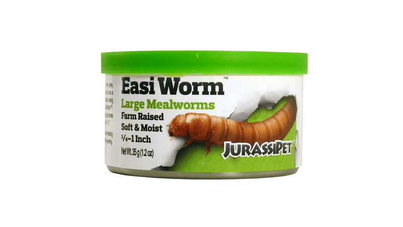 Jurassi-Diet Easi Worm - Large 35g ^8462, Pet Essentials, Hollywood fish farm, Jurassipet, bearded dragon cricket, cricket for fish, reptile food