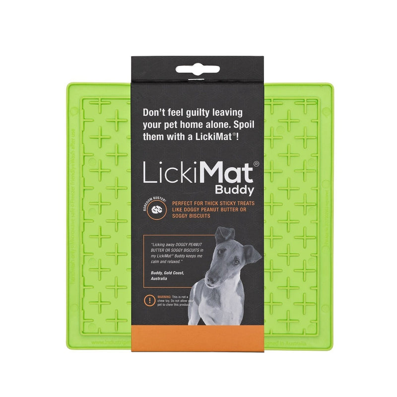LickiMat Classic Buddy Green, Pet Essentials Warehouse