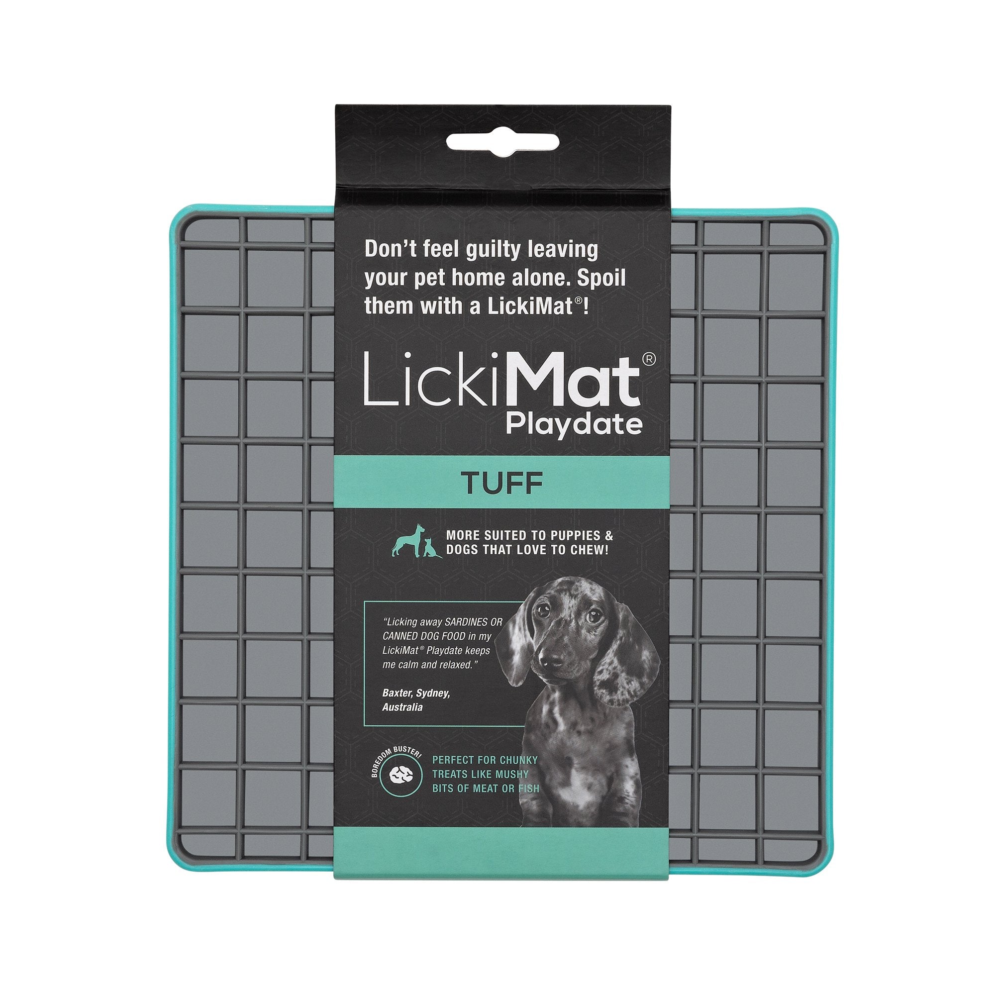 LickiMat Tuff Playdate green, pet essentials warehouse, pet city