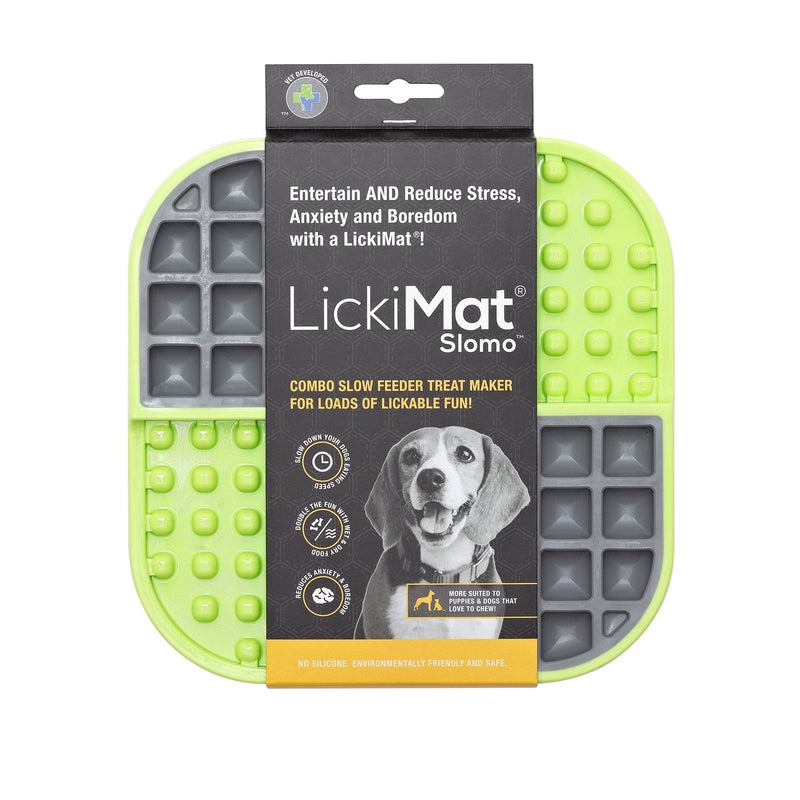 LickiMat Slomo lime green, pet essentials warehouse, pet city,