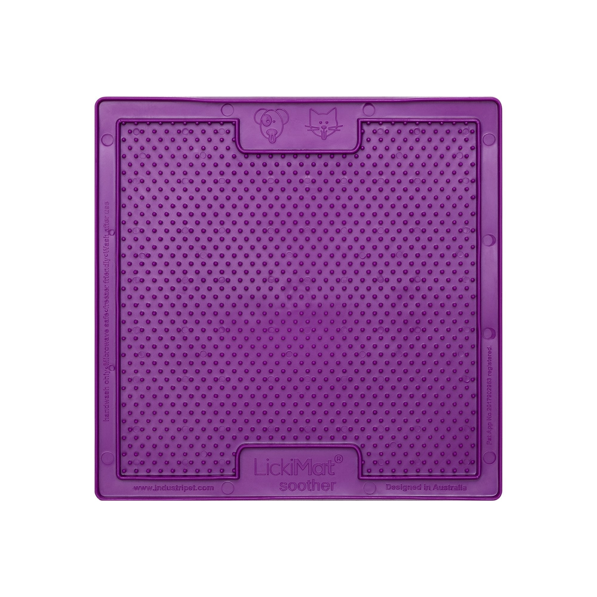 LickiMat Classic Soother purple, pet essentials warehouse, pet city