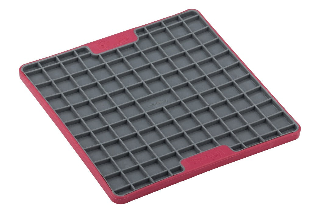 LickiMat Tuff Playdate red with no packaging, pet essentials warehouse, pet city