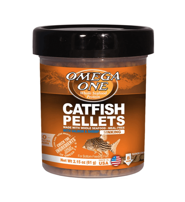 Omega Catfish Pellets (Shrimp Pellets) 61g, Pet Essentials Napier, Hollywood fish, Fishly, shrimp pellets for cory, bottom feeder pellets