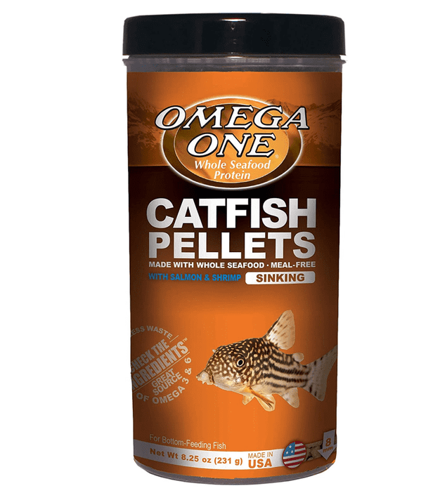 Omega Catfish Pellets (Shrimp Pellets) 231g, Pet Essentials Napier, Hollywood fish, Fishly, shrimp pellets for cory, bottom feeder pellets