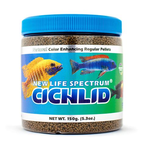 New Life Spectrum Naturox Cichlid Formula 150g jar, pet essentials warehouse