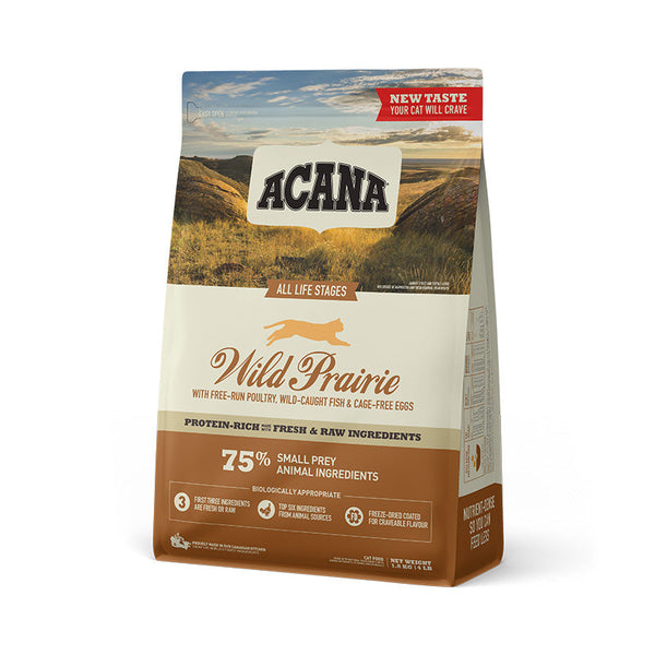 Acana Cat Wild Prairie 1.8kg, Acana grain free dog food, pet essentials warehouse