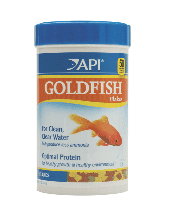 API Goldfish Flakes 163g, Gold fish flakes for pond fish, pond fish food, pet essentials napier, pet essentials, hollywood fish, API pond flake food