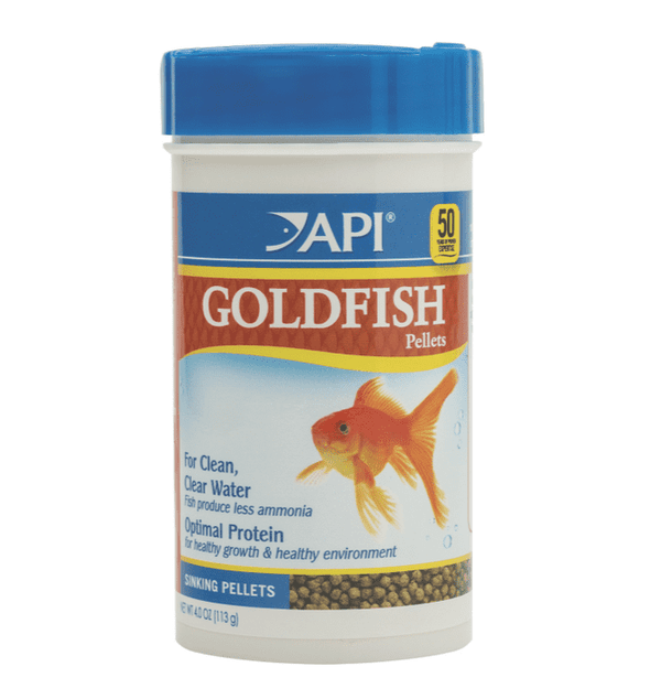 API Goldfish Pellets 113g, pet essentials napier, pet essentials hastings, API gold fish pellets, API pond fish pellets, pet essentials hastings