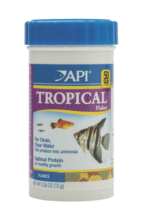 API Tropical Flakes 10g, tropical fish flake food, pet essentials napier, hollywood fish, flakes for play fish
