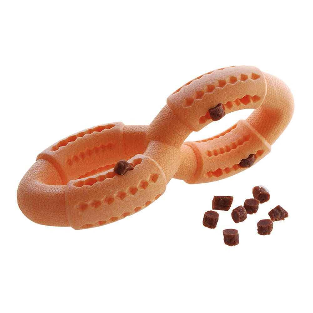 Ruff Play Foam Double Ring Dental Treat Dog Toy, Pet Essentials Napier, Pet Essentials, Pets Warehouse, Pet Central Wellington, 