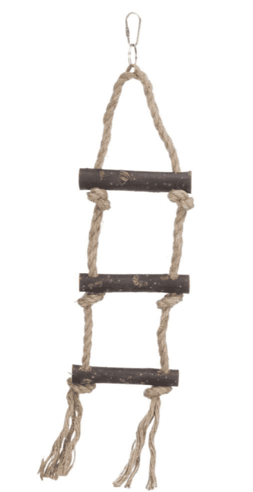 Trixie Rope Ladder 40cm - 3 Rung ^5186, Pet Essentials Napier, flexible bird rope ladder, pet essentials hastings 