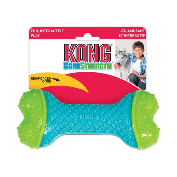 Kong Core Strength Bone Dog Toy, Pet Essentials Warehouse, Pet Essentials Napier, Kong Dog Toys, Kong Core strength in packaging,