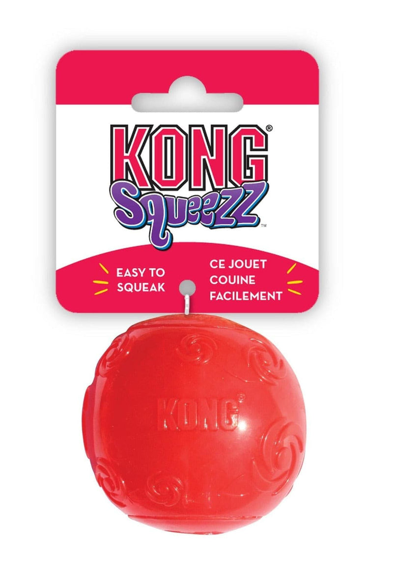 Kong Squeezz Ball Red large, Dog Toy, Pet Essentials warehouse