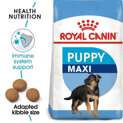 Royal Canin Maxi Puppy Dry Food 4kg, Pet Essentials Napier, royal canin large breed puppy biscuits