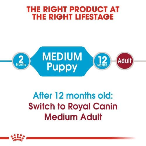 Royal Canin Medium Puppy Dry Food, puppy medium size biscuits