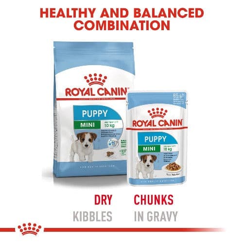 Royal canin mini puppy 2kg bag and 85g pouch, Royal Canin Mini Wet Puppy Food, Royal Canin Mini Puppy pouch, Pet Essentials Napier, pets Warehouse, Pet Essentials Hastings, Petdirect