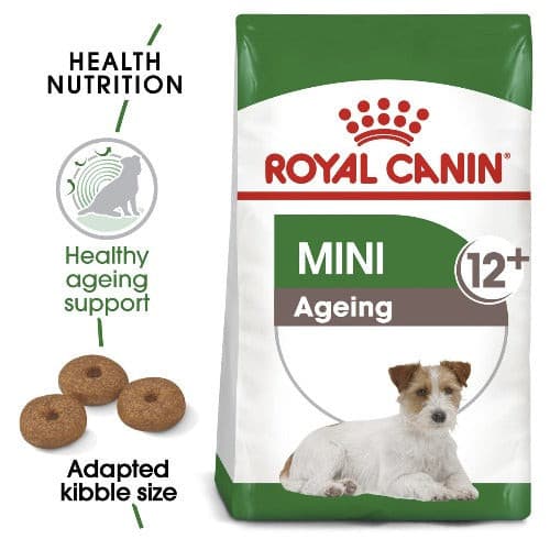 Royal Canin Mini Ageing 12+ Dry Dog Food, Mini ageing biscuit for dogs, pet essentials napier