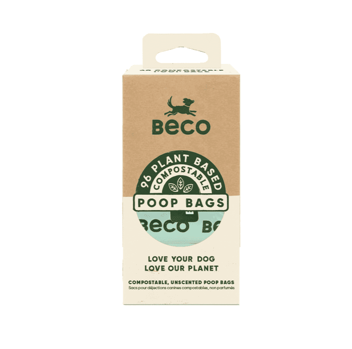 Beco Poop Bags Compostable 96pk, Dog poop bags, pet essentials warehouse napier, pet essentials