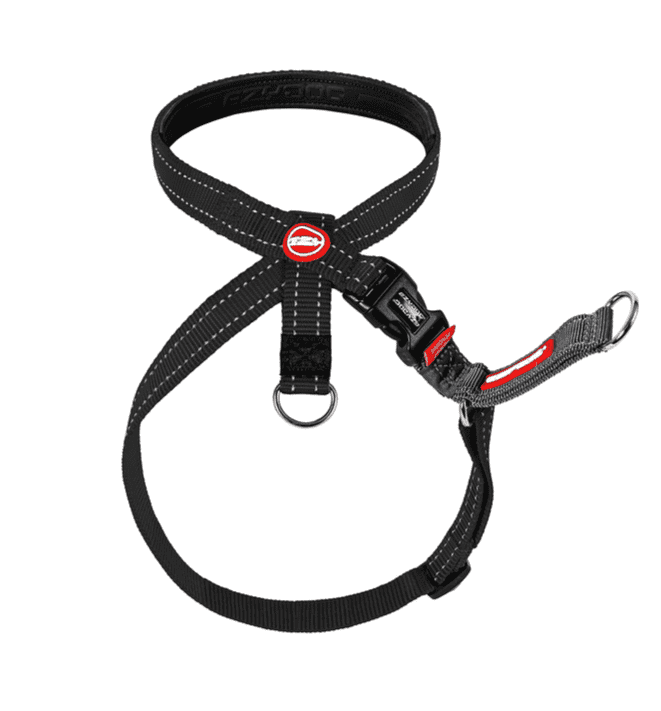 Ezydog Cross Check Harness Black, No Pull Dog Training Harness, Pet Essentials Napier, Pet Essentials Hastings, Pet Essentials New Plymouth