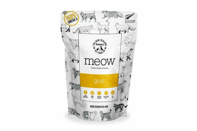 Meow Wild Goat Cat Treat 50g, PEt Essentials Napier, Pets Warehouse, Pet Essentials Warehouse,