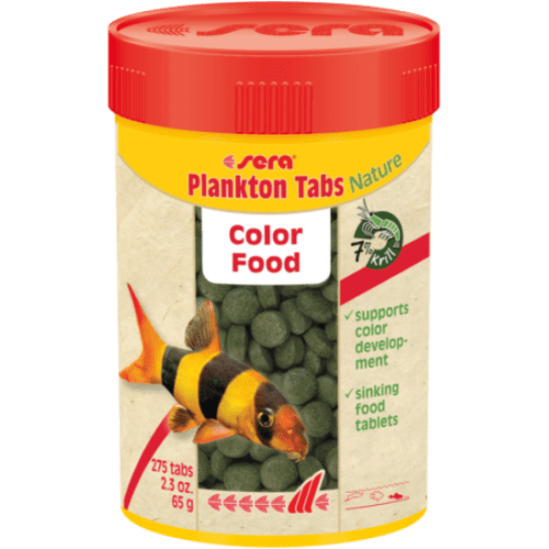 Sera Plankton Sinking Tablets - Tropical Fish Food - Pet Essentials ...