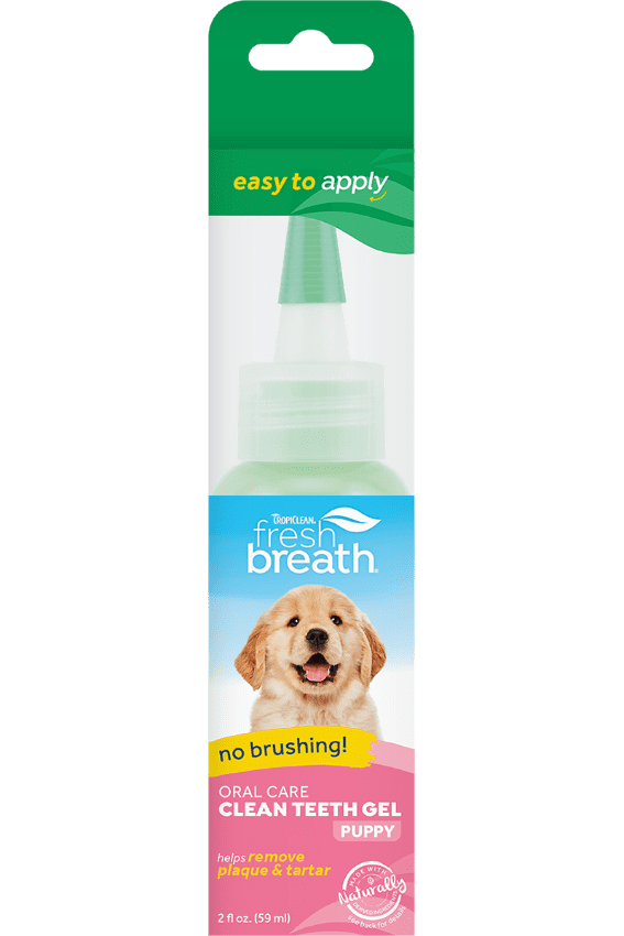 TropiClean Clean Teeth Gel, Pet Essentials Warehouse, Dental Gel for Puppies