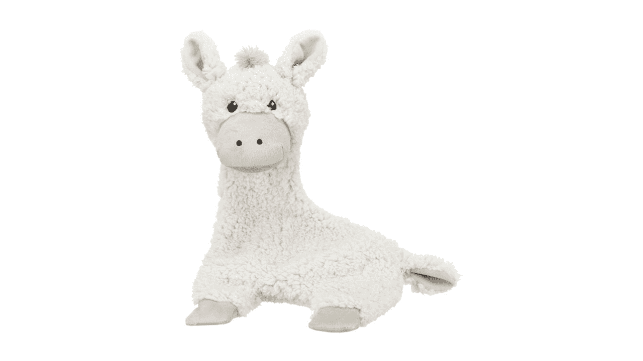 Trixie Be Eco Donkey Elenor 40 cm, Environmentally friendly dog toys, Plush toys for dogs, Pet Essentials Warehouse