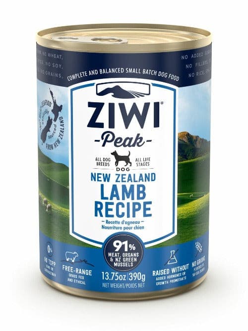 Ziwi Lamb Wet Dog Food 390g, Pet Essentials Napier, Pets Warehouse, Ziwipeak Hawkes bay