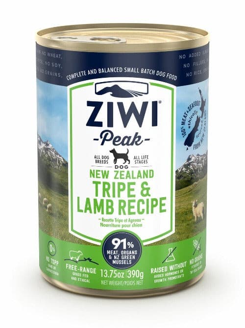 Ziwi Tripe & Lamb Wet Dog Food 390g, Pet Essentials Napier, Pets Warehouse, Pet Essentials Hastings