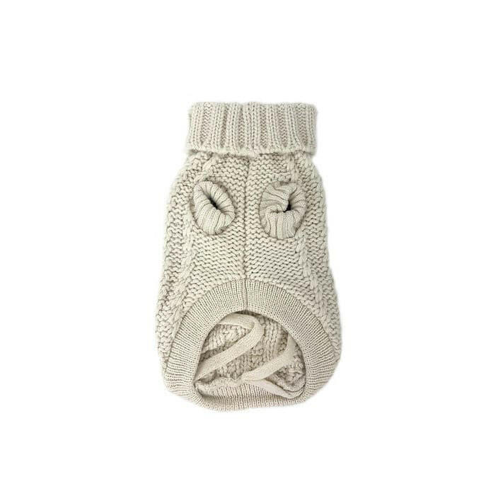 Jumper Huskimo Frenchknit Ivory underneath