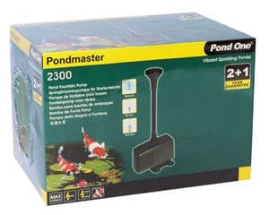 Pond One Pondmaster MK II 2300PH 2200l/hr 2.2m, Pet Essentials Warehouse, Pet essentials Napier, Kiwipetz