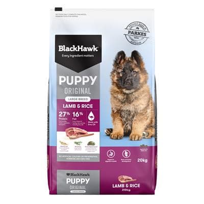 Black Hawk Original Large Breed Puppy Lamb & Rice, Pet