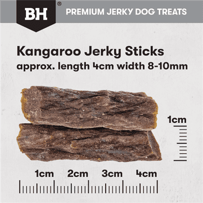 BlackHawk Dog Kangaroo Sticks 100G size guide