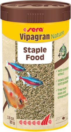 Sera Vipagran Tropical Granules 80g 100ml, granules for small tetra fish, Pet Essentials Napier, hollywood fish, Fishly
