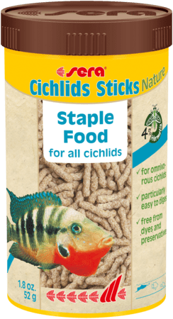 Sera Cichlids Sticks Floating Sticks 52g, Pet Essentials Warehouse