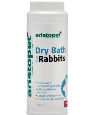 Aristopet Bunny Dry Bath Powder, ARISTOPET RABBIT DRY BATH, Pet Essentials Napier, Pets Warehouse, Pet Essentials Hastings