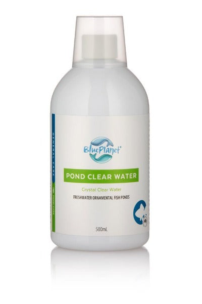 Blue Planet Pond Crystal Clear 500ml, Pet Essentials Napier, Pets Warehouse, Pet Essentials Hastings, Pond water treatment